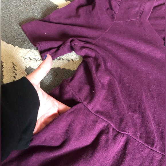 NWT Torrid Mini Slub Puff Sleeve Skater Dress - size 00 - Picture 6 of 13